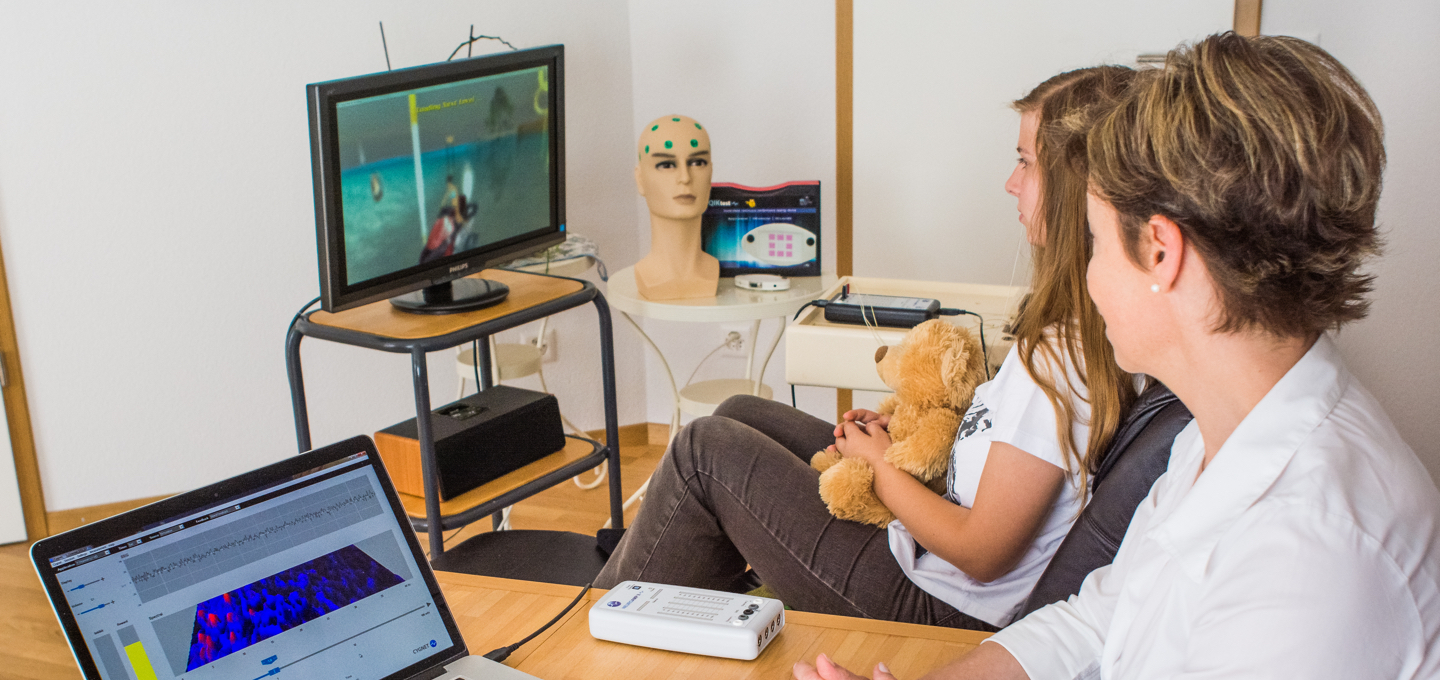 Une séance de neurofeedback